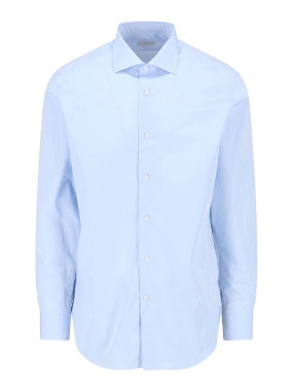 LABORATORIO DEL CARMINE: Camisas - Camisa - Azul