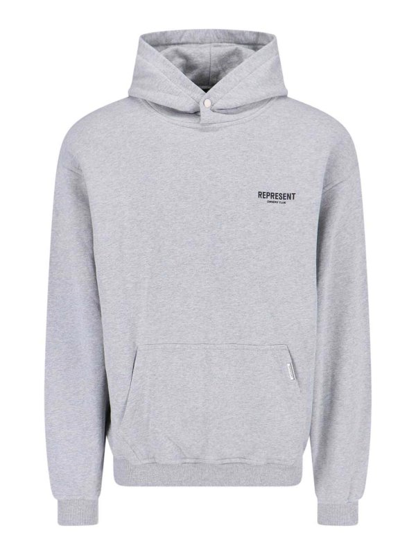 REPRESENT: Sweatshirts & Sweaters - Felpa Cappuccio Owners Club