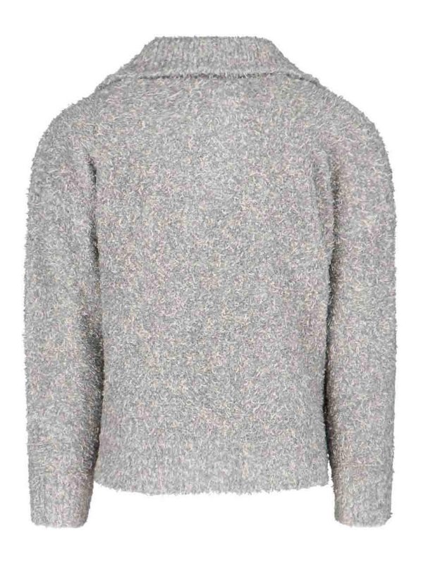 BONSAI: Strickpullover mit Rundhalsausschnitt online - Rundhalspullover - Grau