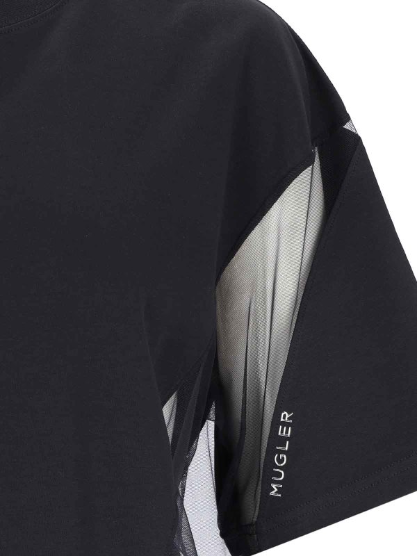 The Best Shops MUGLER: t-shirts - T-Shirt Illusion