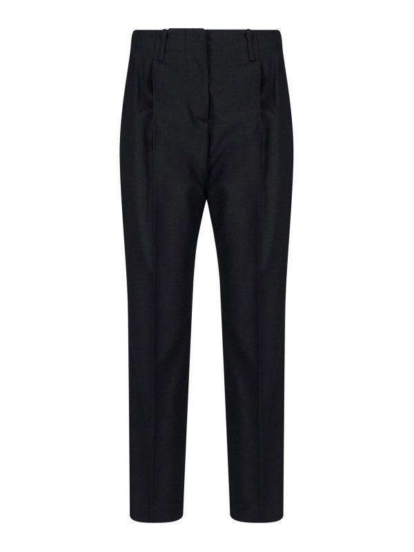 INCOTEX: カジュアルトラウザー - カジュアルパンツ - 黒