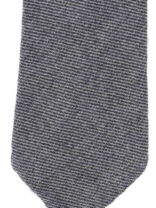 The Best Shops CESARE ATTOLINI NAPOLI: Corbatas y pajaritas - Corbata - Gris