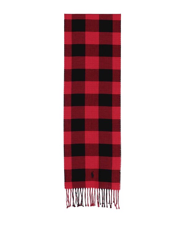 POLO RALPH LAUREN: Bufandas y pañuelos - Bufanda - Rojo
