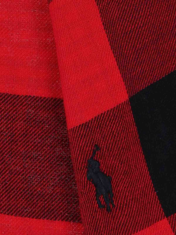 The Best Shops POLO RALPH LAUREN: Bufandas y pañuelos - Bufanda - Rojo