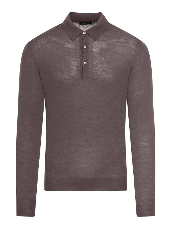 NOME: maglia collo a barchetta - Tennis Manica Lunga