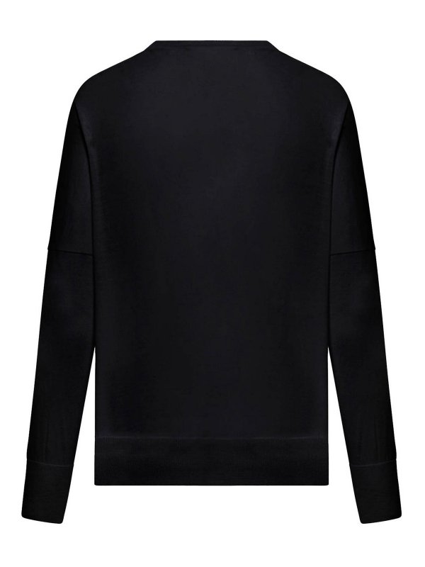 NOME: Suéteres con cuello pico online - Suéter Cuello Redondo - Negro