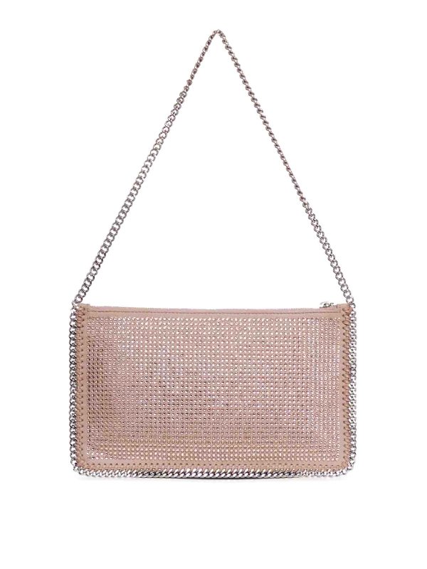 The Best Shops STELLA McCARTNEY: clutches - Pochette Accessoir All Over Crystal Hotfix