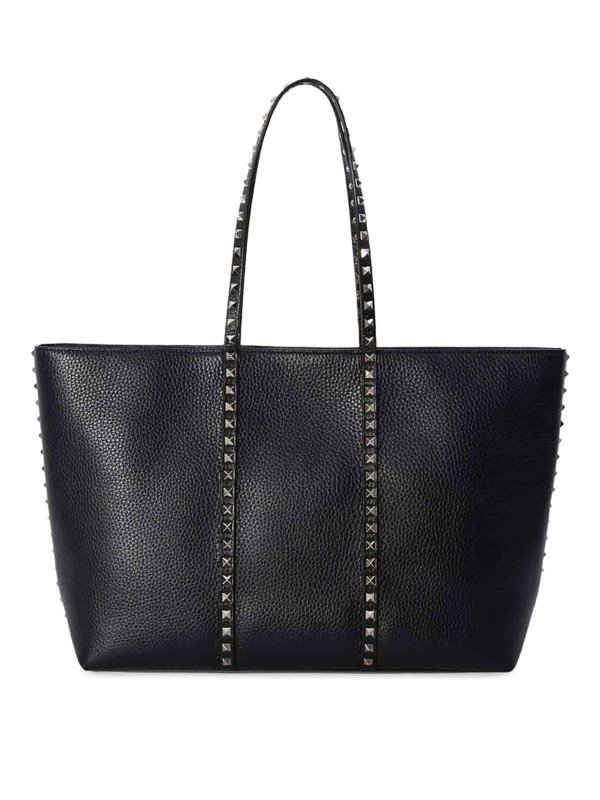 VALENTINO GARAVANI: トートバッグ - トートバッグ - 黒