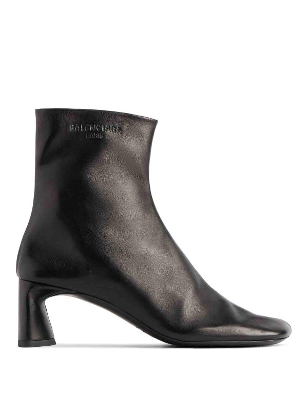 BALENCIAGA: ankle boots - Dutyfree Bootie M060 Shiny Soft Sheepskin