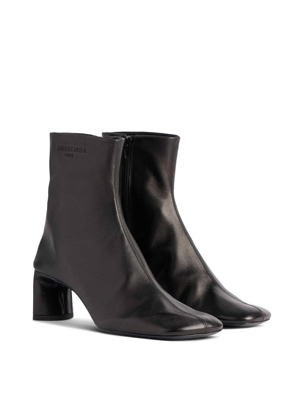 BALENCIAGA: ankle boots online - Dutyfree Bootie M060 Shiny Soft Sheepskin