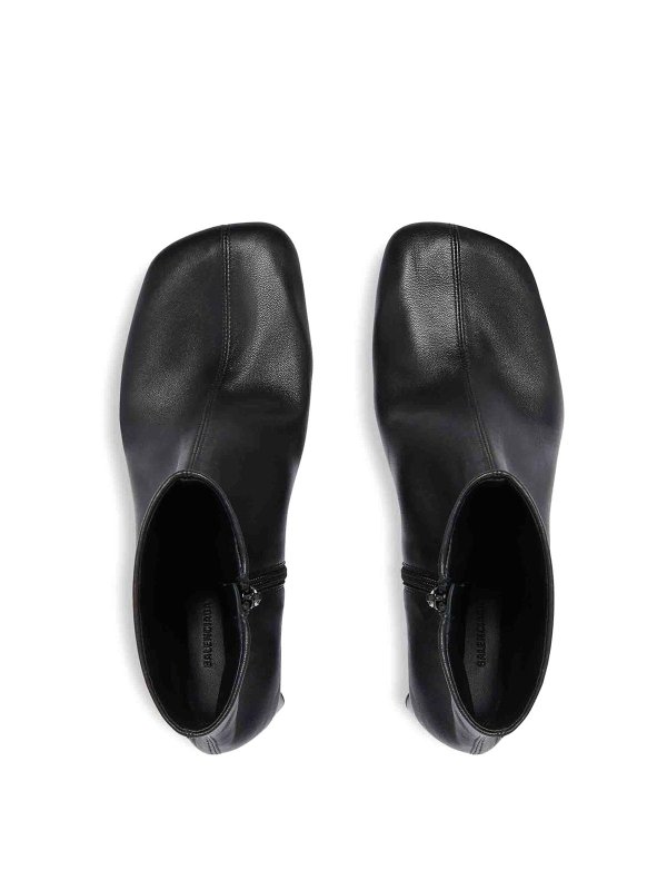 The Best Shops BALENCIAGA: Dutyfree Bootie M060 Shiny Soft Sheepskin