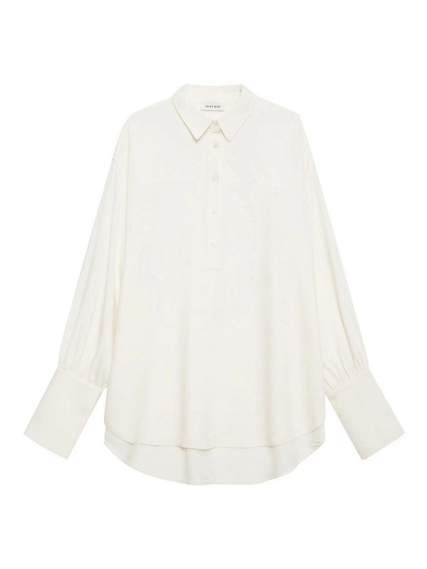 ANINE BING: Hemden - Hemd - Weiß