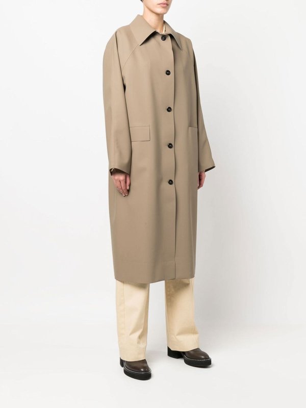 The Best Shops KASSL Editions: trench coats - Trench In Rubber