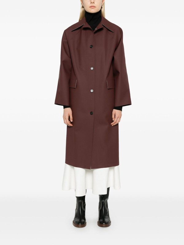 KASSL Editions: トレンチコート online - トレンチコート - ピンク