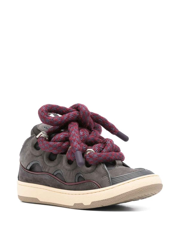 LANVIN: Chaussures de sport online - Baskets - Gris