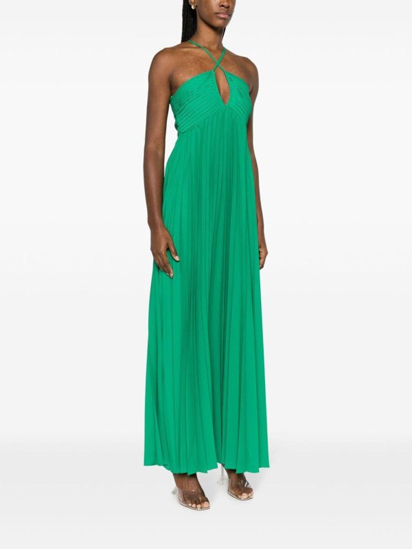 マキシドレス - 緑 shop online: P.A.R.O.S.H.