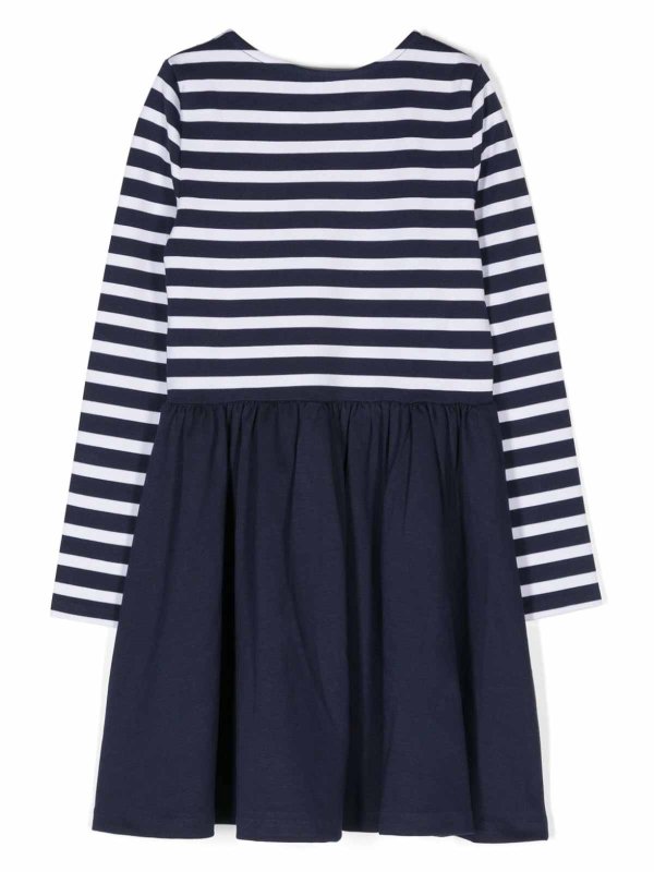 POLO RALPH LAUREN: ニーレングスドレス online - 膝丈ドレス - ブルー