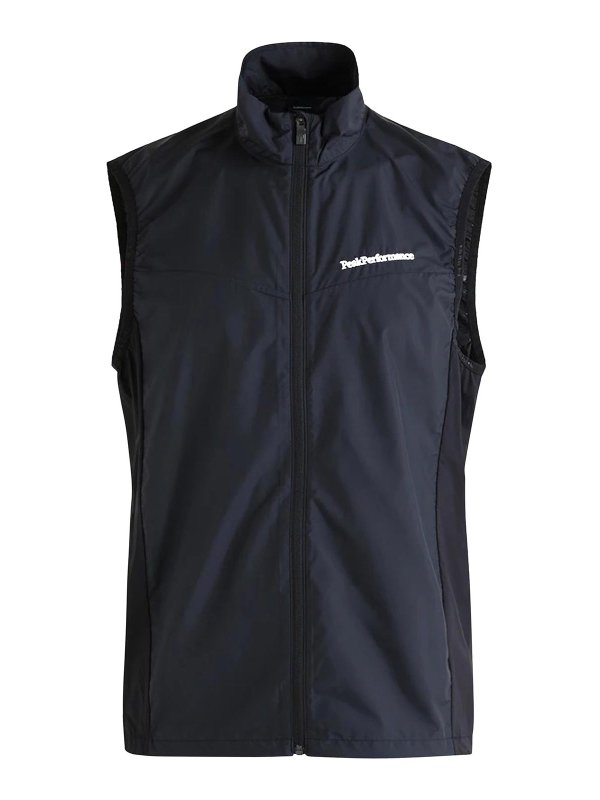 PEAK PERFORMANCE: vests - Black Medow Wind Vest