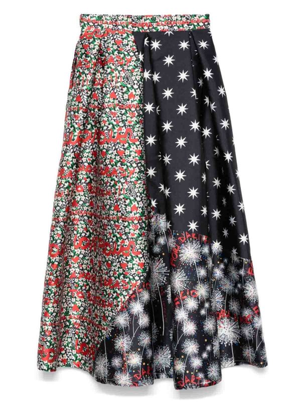 ALESSANDRO ENRIQUEZ: ロングシャツ online - ロングスカート - マルチカラー