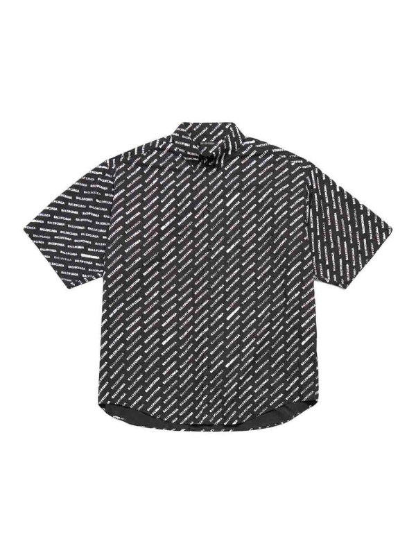 BALENCIAGA: Camisas - Camisa - Negro