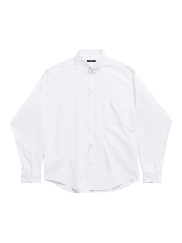 BALENCIAGA: シャツ - シャツ - 白
