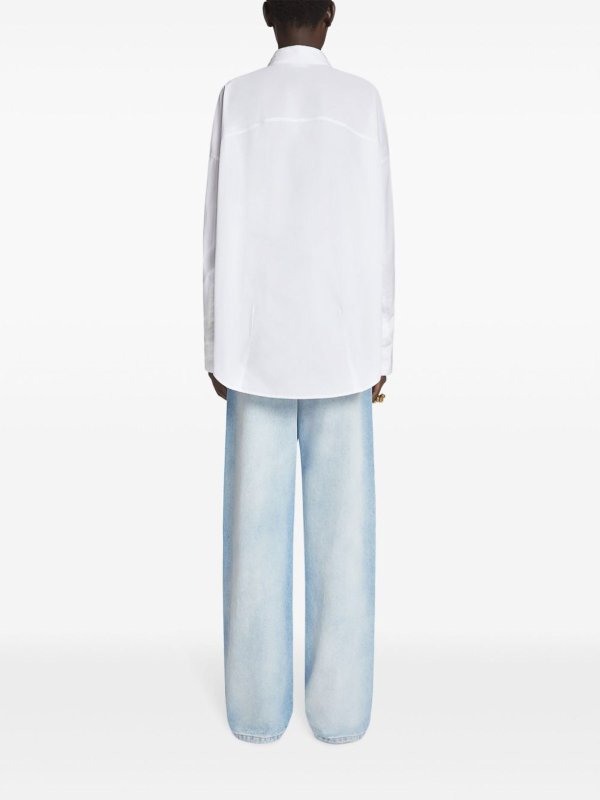 Camisa - Blanco shop online: DRIES VAN NOTEN