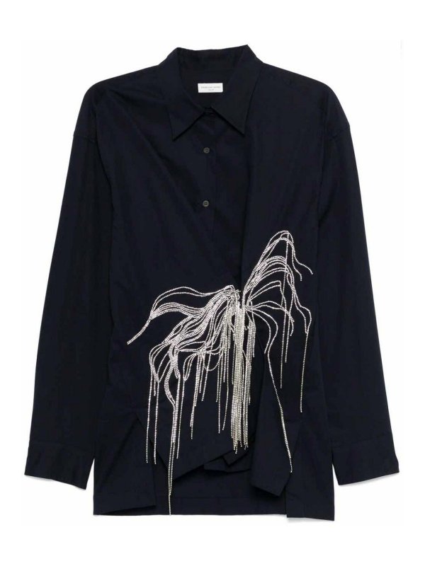 DRIES VAN NOTEN: Hemden - Hemd - Blau