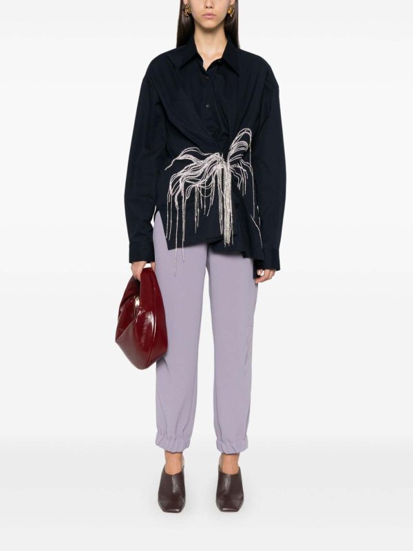 The Best Shops DRIES VAN NOTEN: Hemden - Hemd - Blau