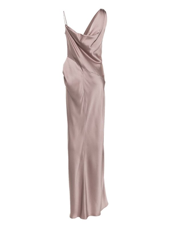 DRIES VAN NOTEN: knee length dresses online - On Satin Dress