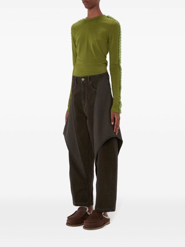 The Best Shops J.W. ANDERSON: Tops & Débardeurs - Top - Vert