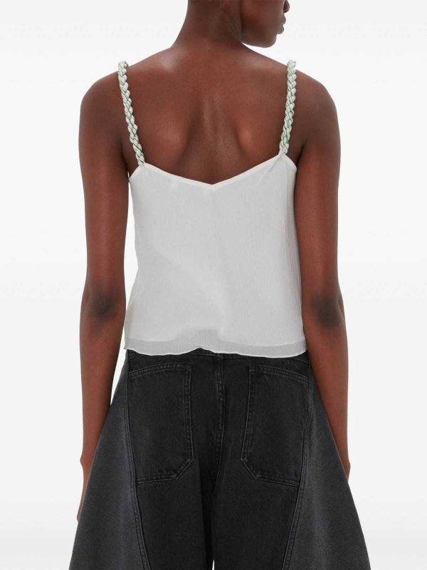 The Best Shops J.W. ANDERSON: Tops y camisetas sin mangas - Top - Blanco