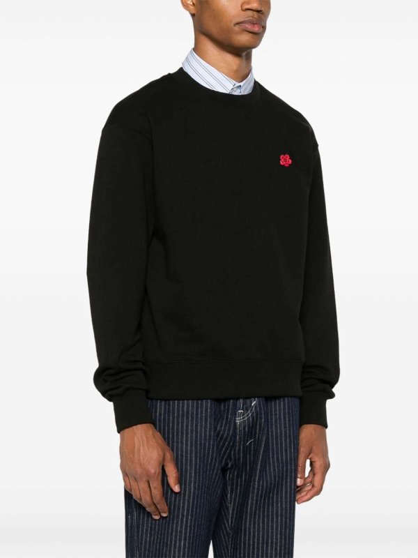Patch Cotton Sweatshirt shop online: KENZO