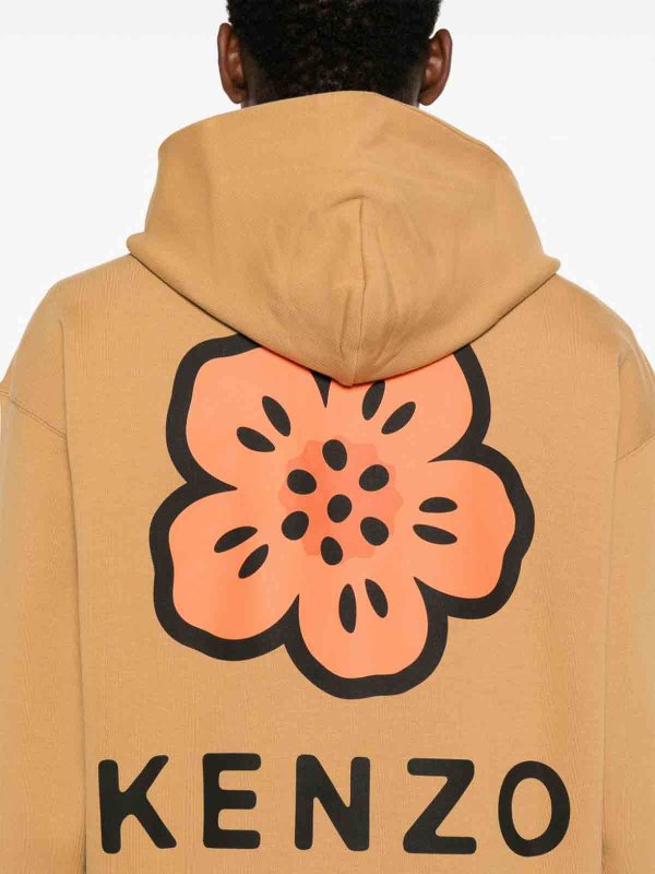 KENZO: Sweatshirts & Sweaters online - Boke Flower Jersey Hoodie