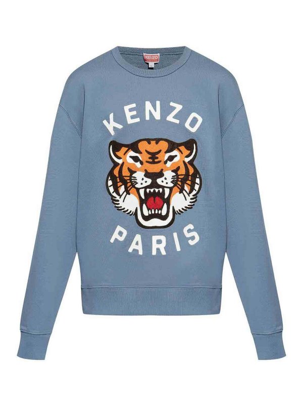KENZO: Sweatshirts & Pulls - Sweat-Shirts - Bleu