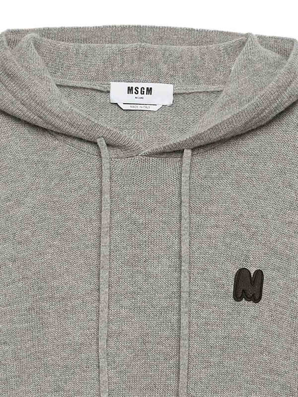 The Best Shops m.s.g.m.: Sweatshirts und Pullover - Sweatshirt - Grau