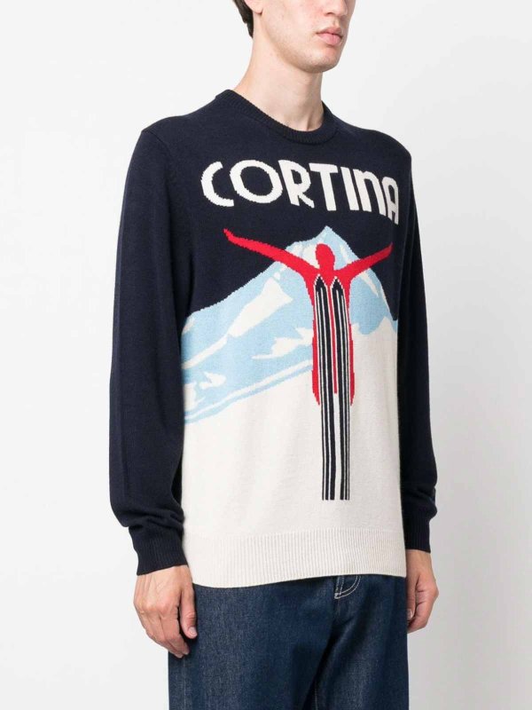 MC2 SAINT BARTH: Suéteres con cuello pico online - Suéter Cuello Redondo - Negro