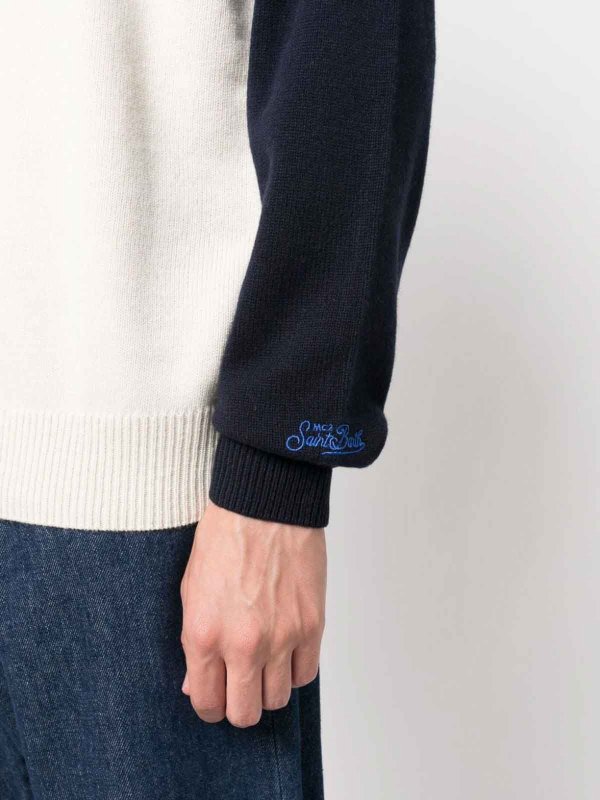 Suéter Cuello Redondo - Negro shop online: MC2 SAINT BARTH