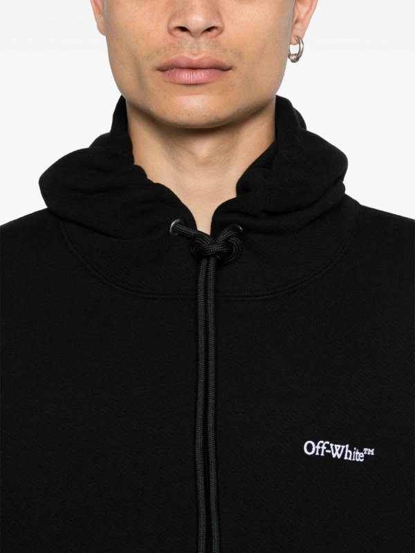 The Best Shops OFF-WHITE: スウェット＆セーター - スウェットシャツ/セーター - 黒