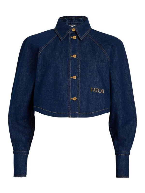 PATOU: シャツ - シャツ - デニム