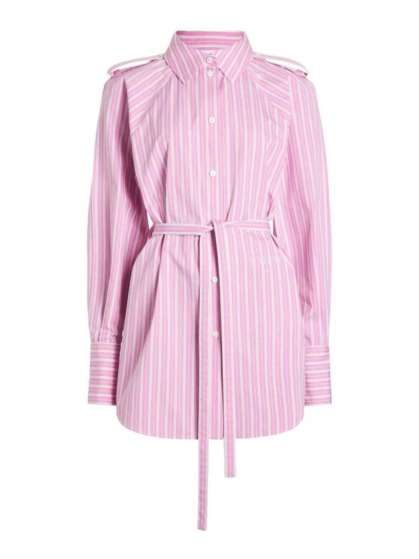 PATOU: ショートドレス - ショートドレス - ヌードカラー