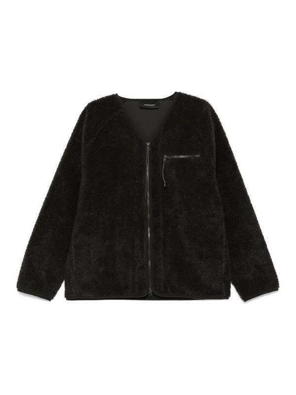 PEAK PERFORMANCE: 毛皮＆シアリングコート - 毛皮/ムートンコート - 緑