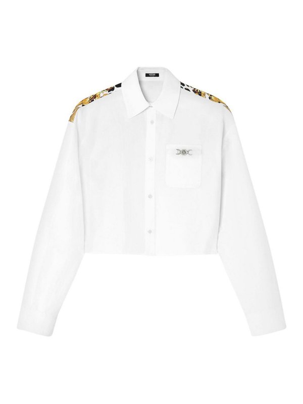 VERSACE: Hemden - Hemd - Weiß