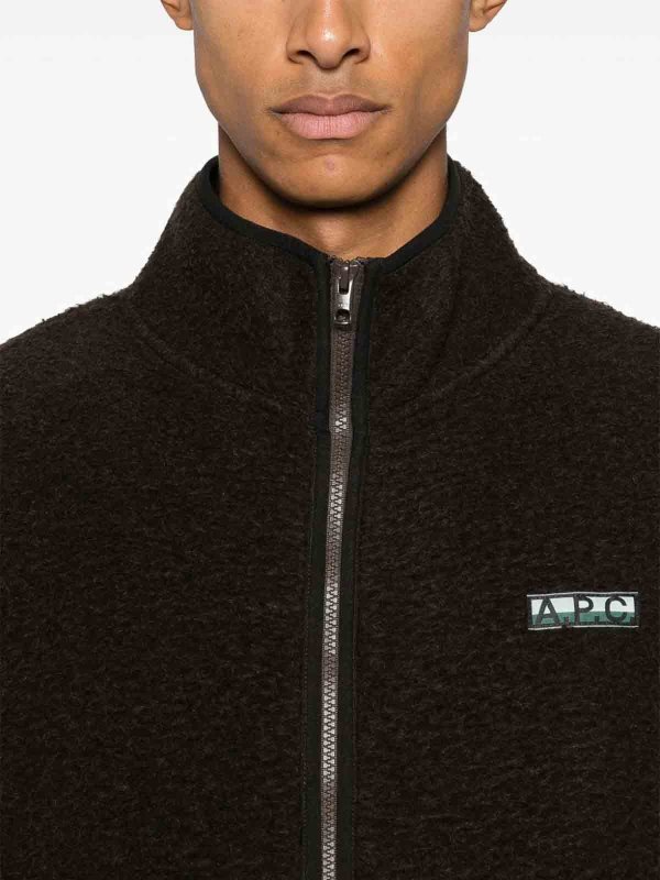 The Best Shops A.P.C.: Chalecos  - Chaleco - Marrón
