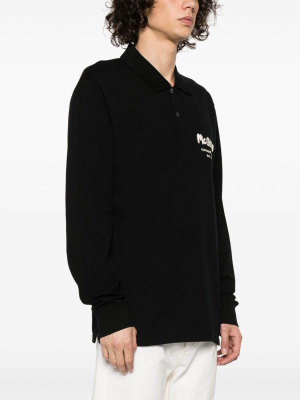 The Best Shops ALEXANDER MCQUEEN: Polos  - Polo - Noir