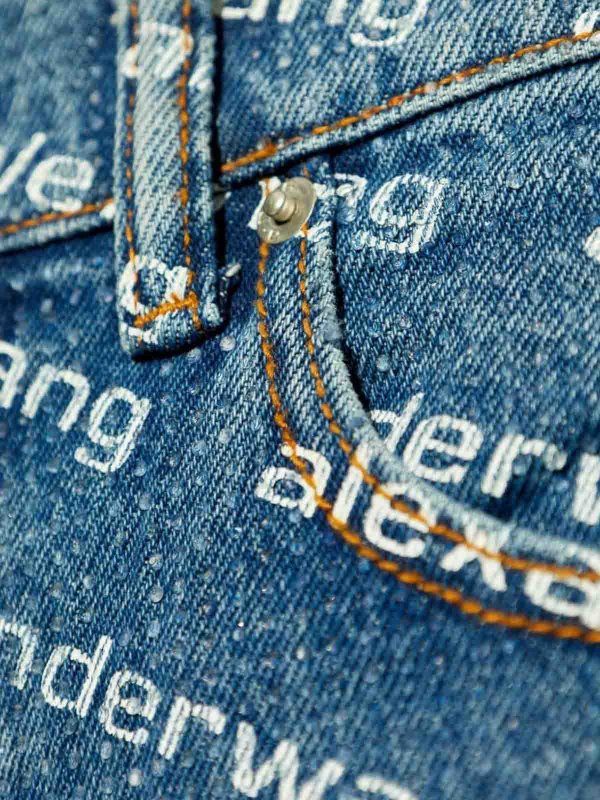 The Best Shops ALEXANDER WANG: ブーツカットジーンズ - ブーツカットジーンズ - ブルー