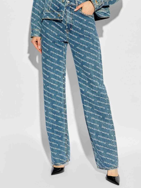 ALEXANDER WANG buy online ブーツカットジーンズ - ブルー