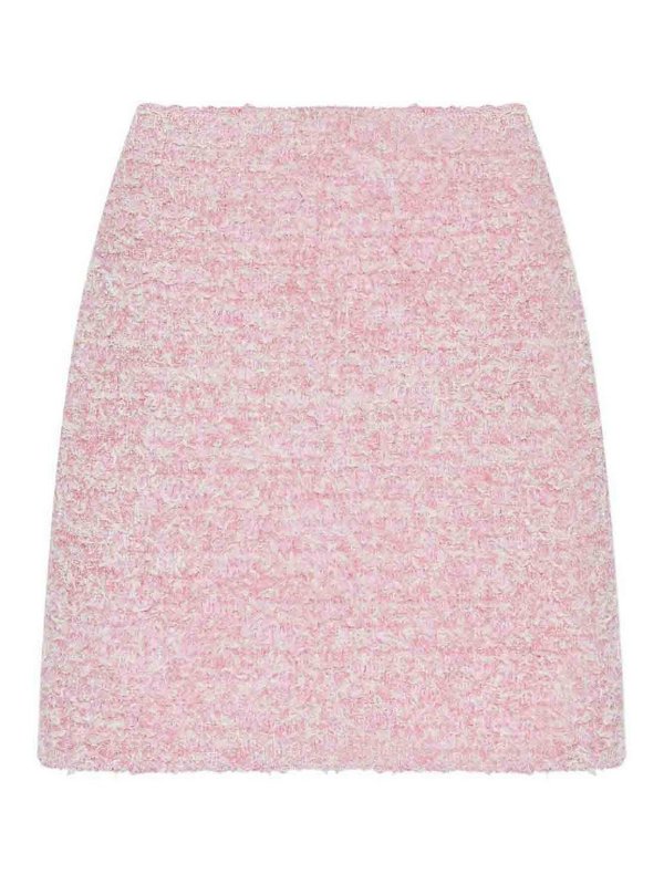 BALENCIAGA: ミニスカート - ミニスカート - ヌードカラー