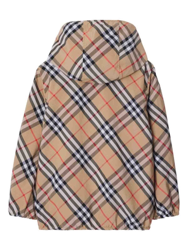 The Best Shops BURBERRY: casual jackets - Pattern Cotton Jacket
