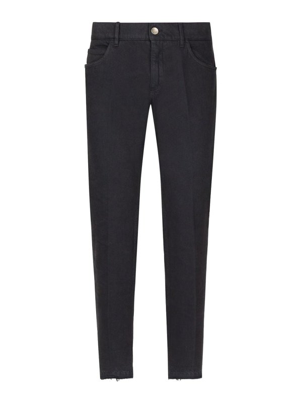 DOLCE & GABBANA: ブーツカットジーンズ - ブーツカットジーンズ - ブルー