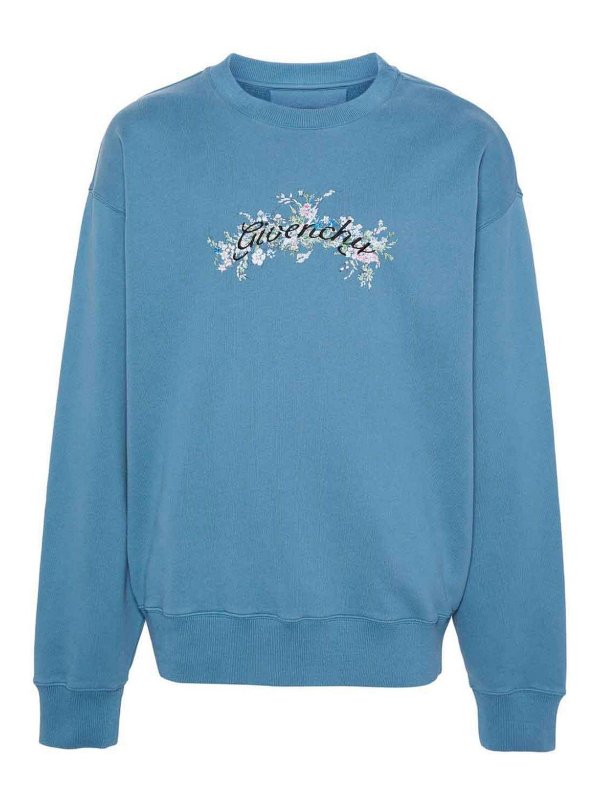 GIVENCHY: スウェット＆セーター - スウェットシャツ/セーター - ダークブルー